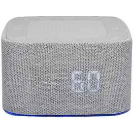 shop'n smile ideoon White Noise Wecker silber/weiß