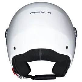 NEXX Y.10 Plain Jethelm weiß unisex, L