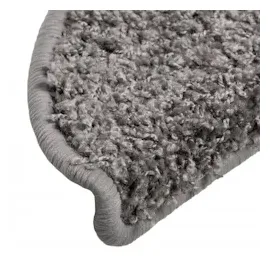 vidaXL Treppenmatten 15 Stk. Grau 56x17x3 cm