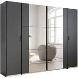 Rauch Drehtürenschrank KRONACH 268 x 210 x 59 cm Grau