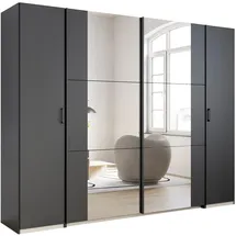 Rauch Drehtürenschrank KRONACH 268 x 210 x 59 cm Grau