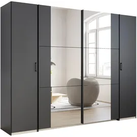 Rauch Drehtürenschrank KRONACH 268 x 210 x 59 cm Grau