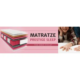ADAMS GROUP Matratze 180x200 cm Prestige Sleep 7 Zonen H3 H4 Taschenfederkern Kokosmatte Höhe 23 cm
