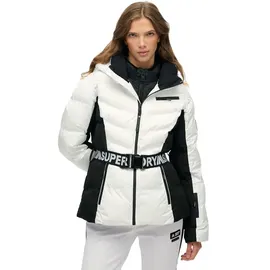 Superdry Luxe Belted Jacke Damen Weiß L