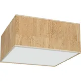 Milagro Cork 2xE27/60W/230V - Beige