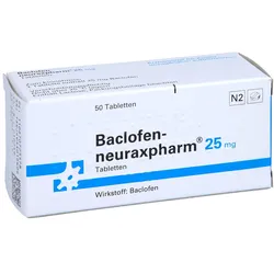 Baclofen-neuraxpharm 25 mg Tabletten 50 St