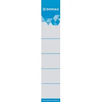Donau Elektronik 20 DONAU Einsteck-Rückenschilder weiß für 5,0 cm