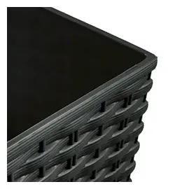 Prosperplast Rato Low 26,2 x 26,2 x 26,6 cm anthrazit