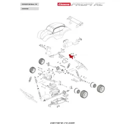 Profi Offroad Karosseriehalterung VW Bettle #183013