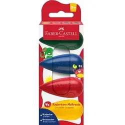 FABER-CASTELL Wachsmalstifte farbsortiert, 4 St.