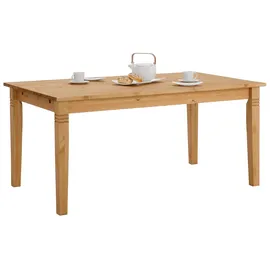 Home Affaire Esstisch HOME AFFAIRE "Danuta", beige (natur geölt), B:160cm H:75cm T:90cm, Tische, Esstisch, wahlweise mit Schublade, aus massiver Kiefer, FSC-zertifiziert