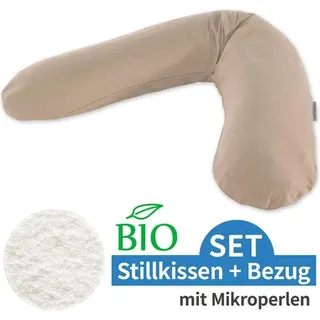 Mikroperlen Bio-Jersey cappuccino