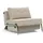 Innovation Living Schlafsessel Cubed 90 Aluminium Stoff Sand Grey