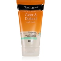 Neutrogena Clear & Defend Wash-Mask Reinigungsmaske und Gel 2in1