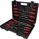 KS Tools ERGOTORQUEplus Schraubendreher- und Bit-Satz, 39-tlg.