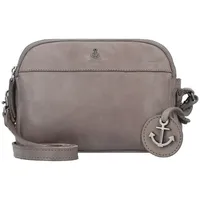 Harbour 2nd Anchor Love Umhängetasche Leder 21 cm grau