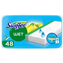 Swiffer WET Feuchte Bodentücher Mikrofaser, 48 Tücher