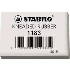 Stabilo Radiergummi 1183 für Pastellkreide, weiß