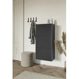 Selsey Veldio 50 x 103 x 30 cm hängend schwarz matt / schwarz
