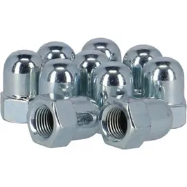 Fix Nippel Hutmutter HR 3/8 Zoll Silber
