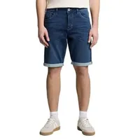 Tom Tailor Herren Jeans Short JOSH Regular Fit Regular Fit 1050032-10119 Used Mid Blau W 32