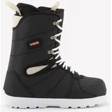 Snowboardschuhe Herren weich bequem - SNB100 schwarz schwarz|beige 40