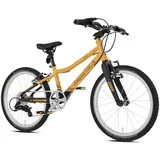 PROMETHEUS BICYCLES Kinderfahrrad 20 Zoll ab 6 Jahre Superleicht 7 Gang Fahrrad Orange Schwarz orange|SCHWARZ|orange 20"
