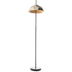 Egg - Stehlampe aus schwarzem Recyclingkarton