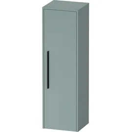 Duravit D-Code Halbhochschrank DC1338RBDHG0000, Griffe Diamantschwarz, Fjordgrün Matt, 400x1320x36 mm