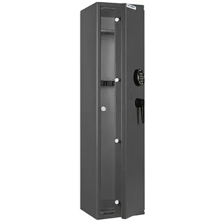 Stabilit Waffenschrank Country 204 E  (Geeignet für: Gemeinsame Aufbewahrung von Waffen und Munition, Einstellhöhe: 1.240 mm, Elektronisches Zahlenschloss, Halterungen: 4)