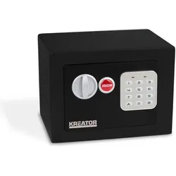 KREATOR KRT692007 Minitresor Safe Tresor mit elektronischem Code Zahlenschloß