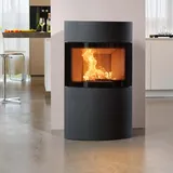 Austroflamm Fynn Xtra 2.0 Kaminofen Stahl schwarz/ Glasfront