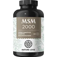Nature Love MSM 2000 Tabletten 365 St.