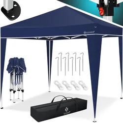 KESSER® Pavillon 3x3m   wasserdicht   inkl. Tasche   Pop-Up Klicksystem   UV-Schutz 50+   Faltpavillon   Gartenzelt   Partyzelt   Metall-Verstrebungen