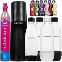 Wassersprudler SodaStream Terra Schwarz eine Flasche + SodaStream Flaschen 3x 1L Standard + Bolero