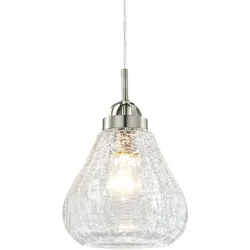 Westinghouse Pendelleuchte Nickel gebürstet / Craquelé mit 1 Lampe