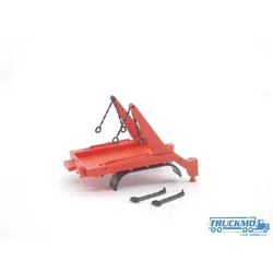 Scaletrucks Bausatz für Absetzkipper Aufbau in rot ST-0505