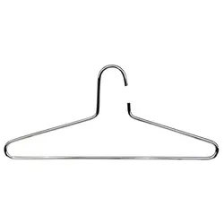 Garderob.-Kleid.-u.Hos.büg.,Lao,B425mm,H200mm,Ø8mm,Edelstahl edelstahl gebürstet