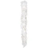 Boland Federboa 50 g 180 cm Gold/Weiß