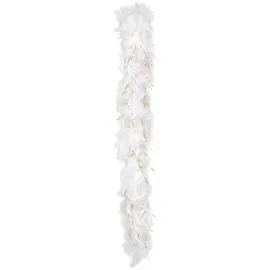 Boland Federboa 50 g 180 cm Gold/Weiß