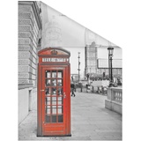 Lichtblick Fensterfolie London Rot 100 x 130 cm (B x L)