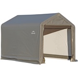 SHELTERLOGIC Foliengerätehaus, 5,4 m2 grau