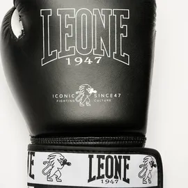 Leone1947 Iconic Kunstleder-boxhandschuhe - Black - 12 oz