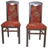 moebel-direkt-online Esszimmerstuhl Alice (Spar-Set) rot