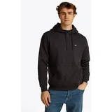 Tommy Jeans Regular Fit Hoodie mit Label-Stitching, Black, XL