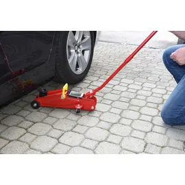 Unitec Rangierwagenheber Stahl 2 T rot