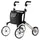 TRUST CARE Let's Go Out Rollator schwarz/silber
