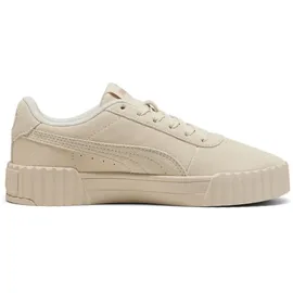 Puma Carina 3.0 Suede Sneaker Damen 03 - alpine snow-puma gold 37