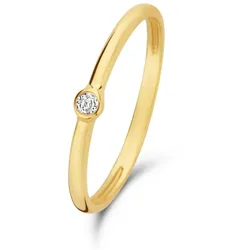 Isabel Bernard Ring Rivoli Aélys - 585 gold 52 Damen 