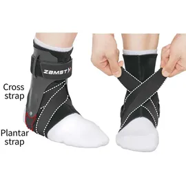 Zamst A2-dx Sprunggelenkbandage Schwarz (Rechts - XL